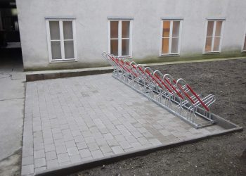 Errichtung eines Fahradabstellplatzes