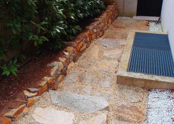 Natursteinplatten aus Hartgneis